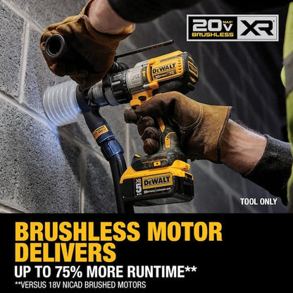 20V MAX XR Cordless Brushless 3-Speed 1/2 in. Hammer Drill (Tool Only)
