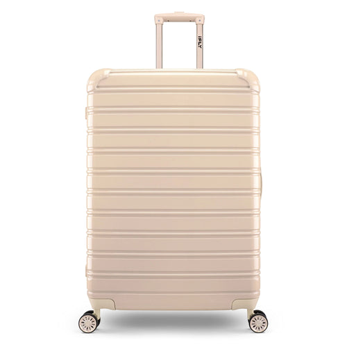 iFLY Hardside Fibertech Luggage 28" Checked Luggage, Champagne