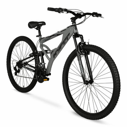 Hyper Bicycles 29" Men's Havoc Mountain Bike, Gray
