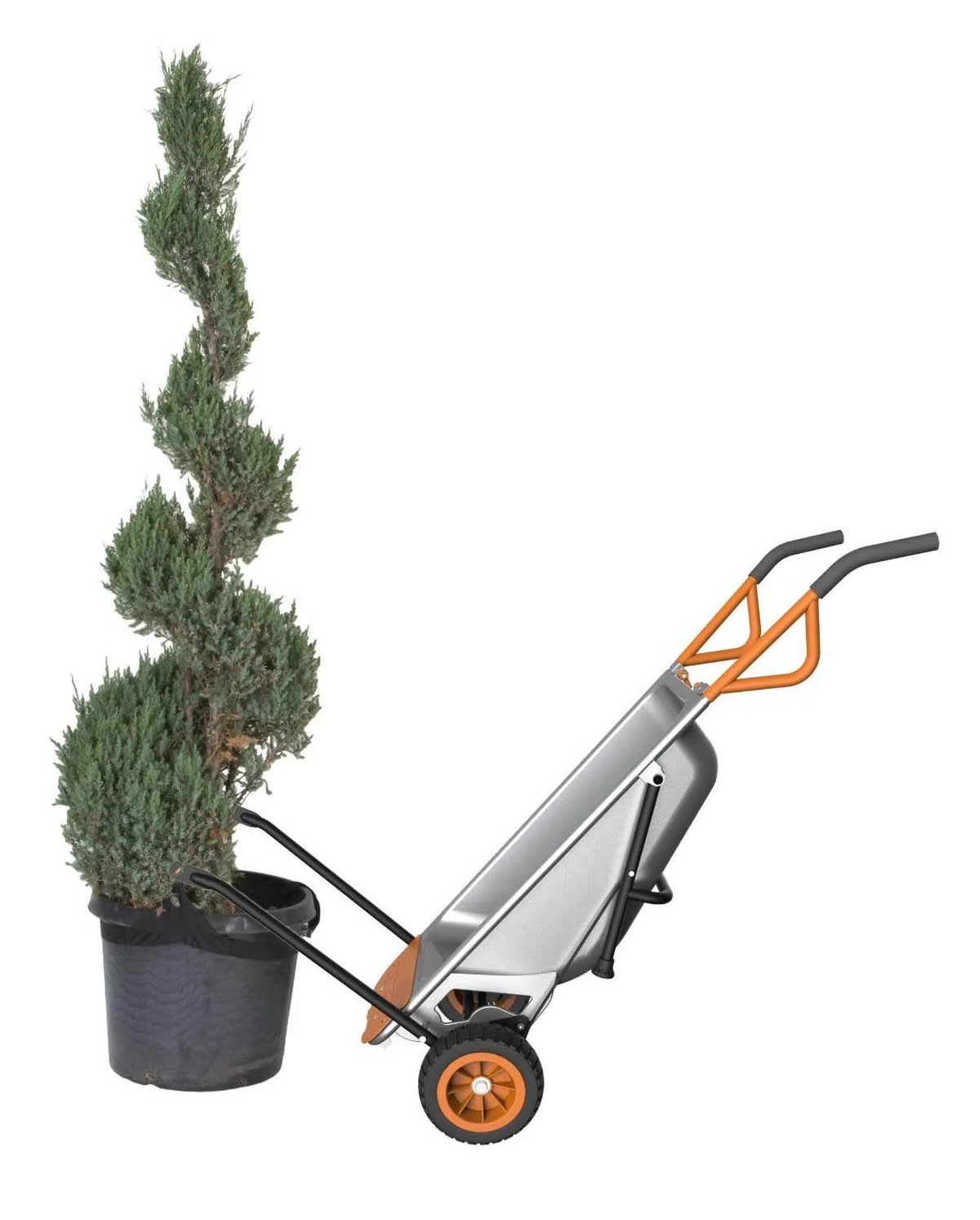 WORX WG050 Aerocart 8-In-1 Multifunction Wheelbarrow Dolly Cart Garden Carrier