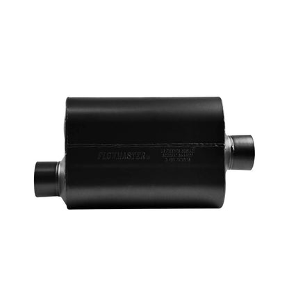 Flowmaster 853046 Super 40 Muffler 409S - 3.00 Offset In / 3.00 Center Out - Aggressive Sound
