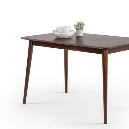 Zinus Jen 47" Indoor Wood Dining Table, Espresso