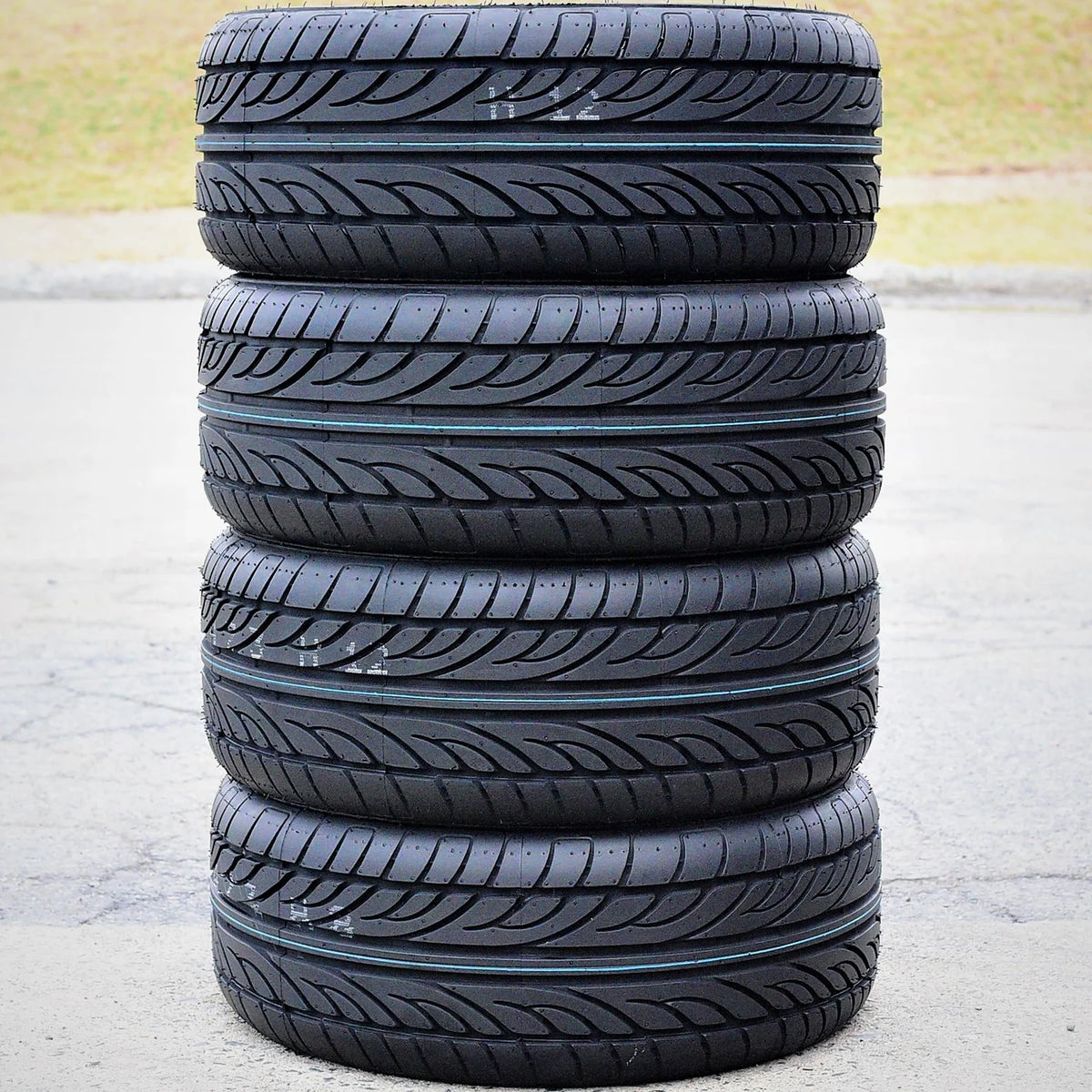 Pair of 2 (TWO) Forceum Hena 205/40R17 ZR 84W XL A/S High Performance All Season Tires Fits: 2014-19 Ford Fiesta ST, 2012 Fiat 500 Abarth