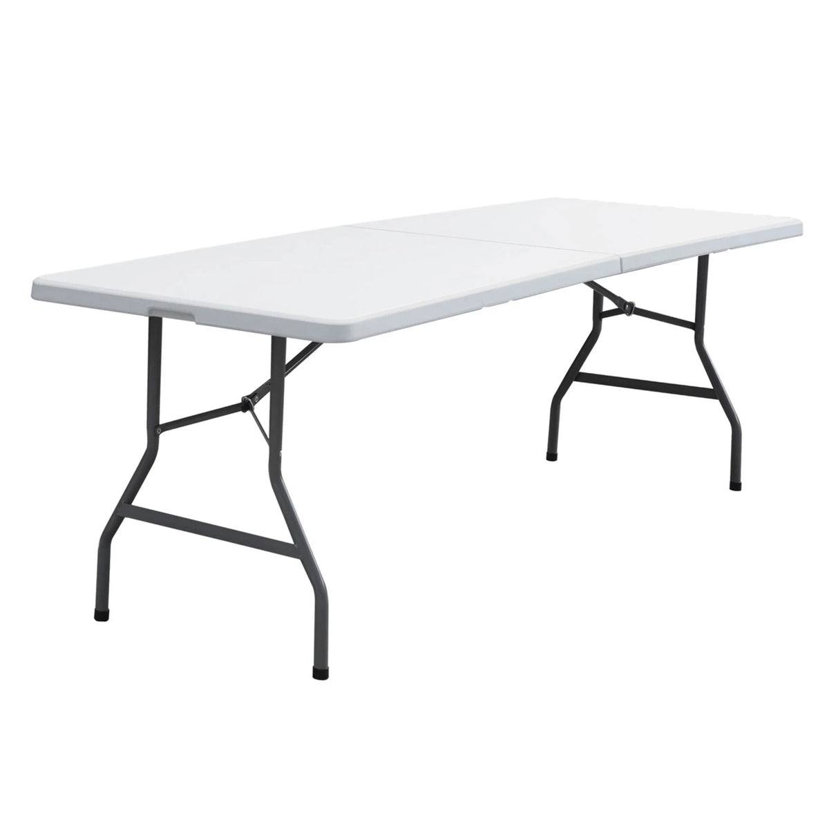 HXYHJ 3/4/6/8 FT Plastic Folding Tables - Ultra - Portable, Durable for Indoor & Outdoor Use - Ideal for Picnics, Camping, Parties and More-6 FT