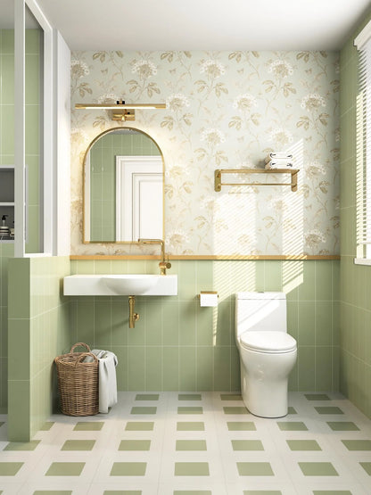 DeerValley Ally 10 in. Rough in Size 1-Piece 0.8/1.28 GPF Dual Flush Elongated Toilet in White, Seat Included