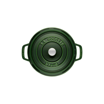 Staub Cast Iron 7-qt Round Cocotte - Grenadine