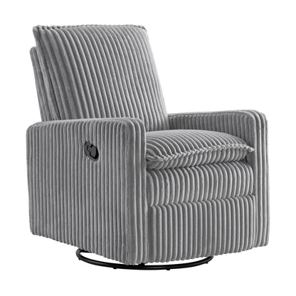 Soho Baby Coventry Glider Recliner Boucle White