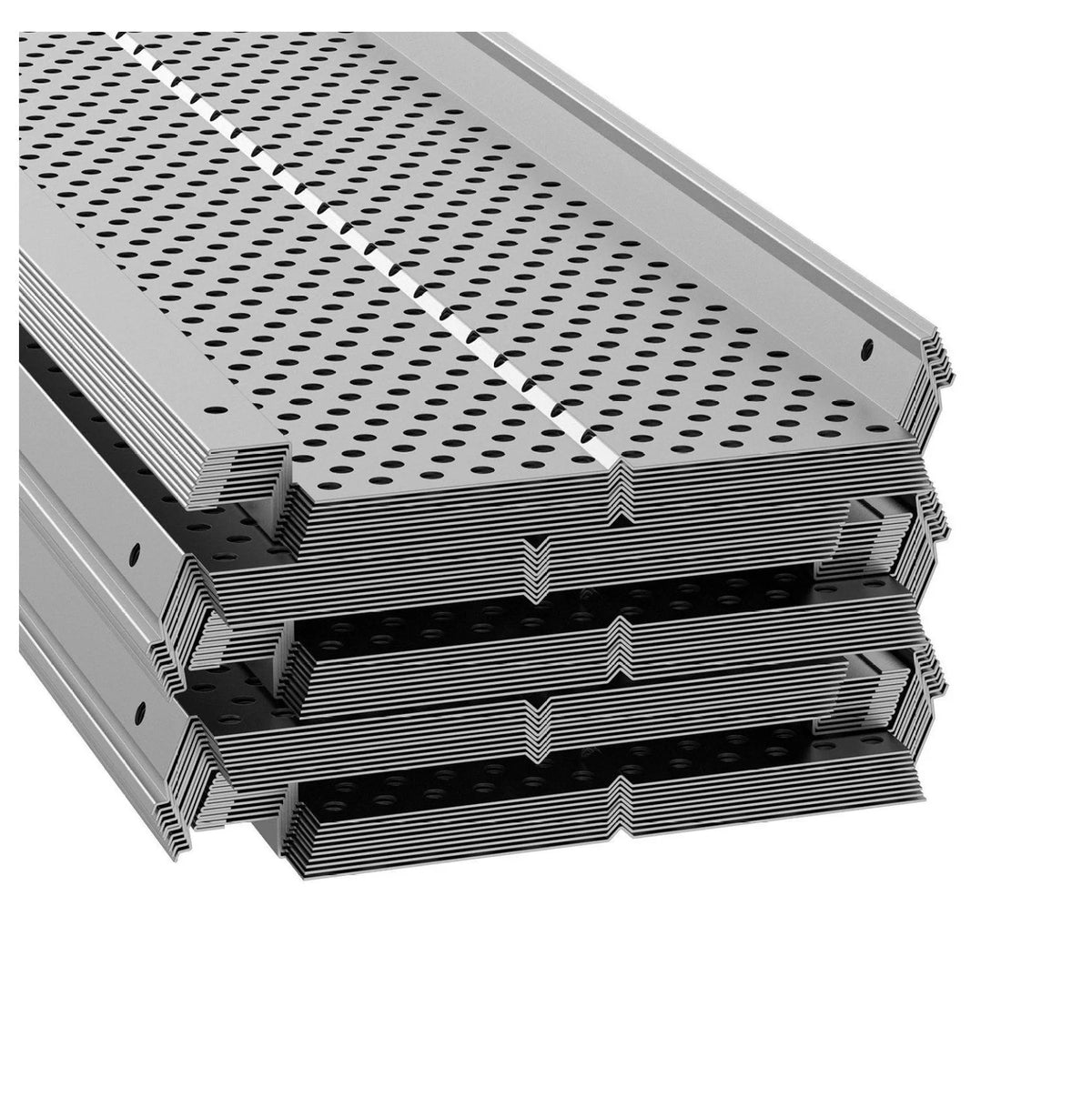 Gutter Guard 5 Inch - Aluminum Leaf Filter, 208ft DIY Gutter Cover - Fits All Roofs