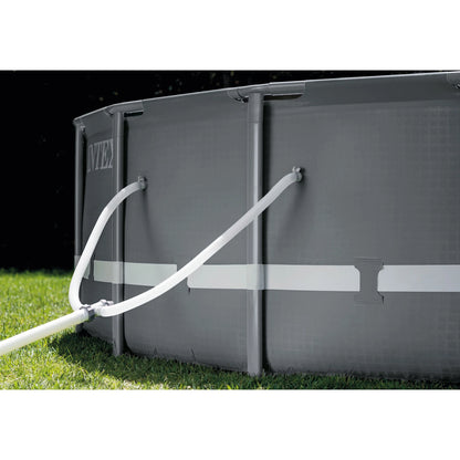 Intex Ultra Frame 26' x 52" Round Above Ground Outdoor Swimming Pool Set