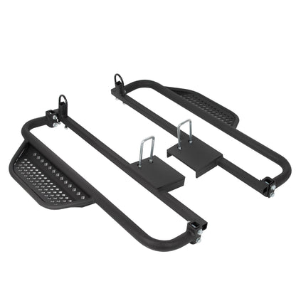 Kojem Steel Armor Nerf Bars With Brackets Step Down for Club Car DS Golf Carts 1982-UP (will not fit 2004-Up Club Car ��