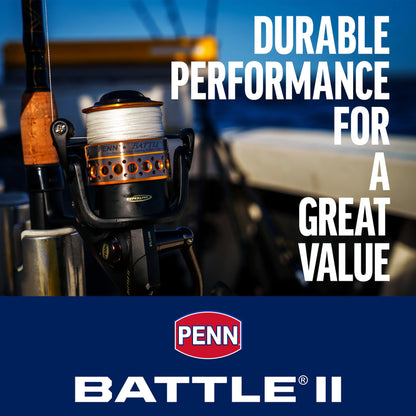 PENN Battle® II Spinning Reel, 5000 Size Fishing Reel