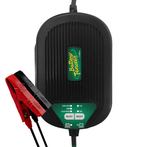 Battery Tender 5 AMP Selectable 12V/24V Battery Charger & Maintainer