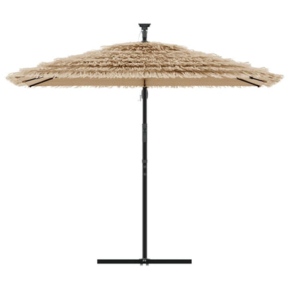 vidaXL Garden Parasol with Steel Pole Umbrella Sunshade Outdoor Patio Beach