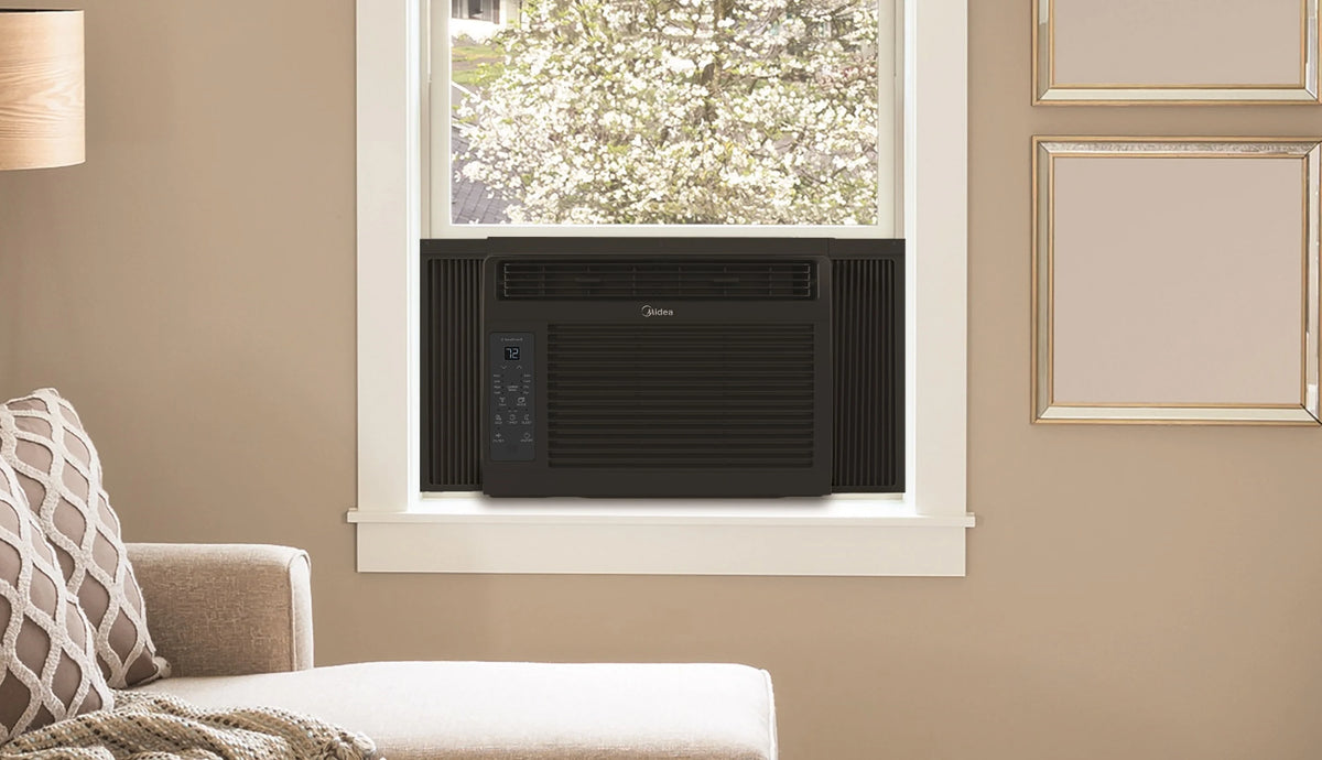 Midea 5,000 BTU Window Air Conditioner, 150 Sq. Ft., White, New