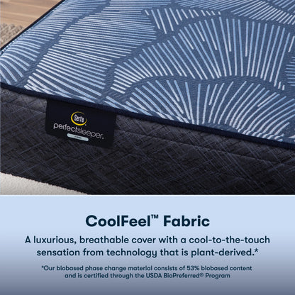 Serta Perfect Sleeper Radiant Rest 14" Hybrid Plush Mattress -Queen