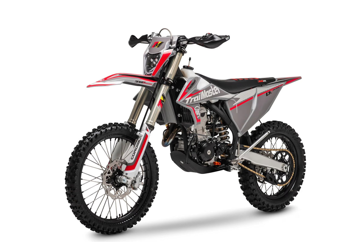 Trailmaster JHL Pro-Series High-Performance LX300 PRO Racing Ready Mid-Size Electric Start Dirt Bike (Red)