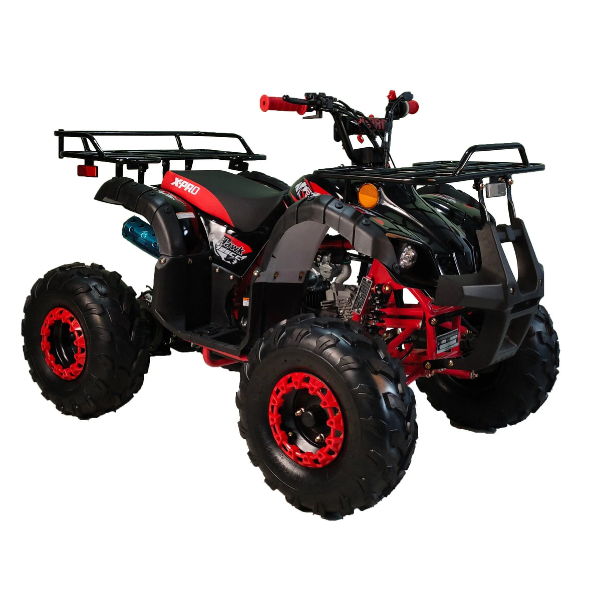 X-Pro Brand New 125cc Gas ATV, Automatic Transmission w/Reverse Remote Control Big 19"/18" Tires