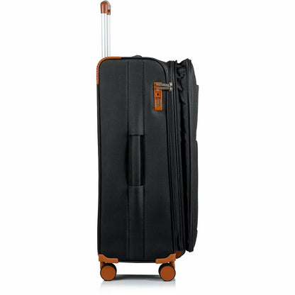 CHAMPS Classic Collection, 3-piece Softside Luggage set, Black
