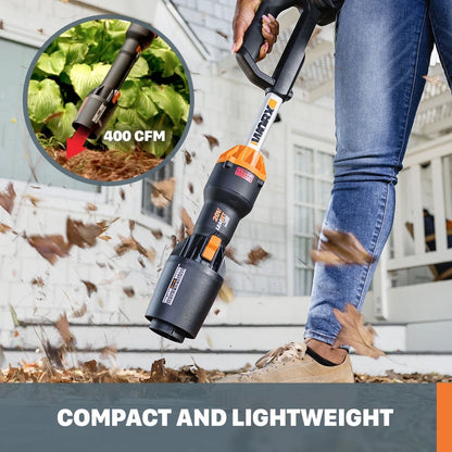 Worx WG543.9 20V Power Share LEAFJET Cordless Leaf Blower with Brushless Motor - TOOL ONLY