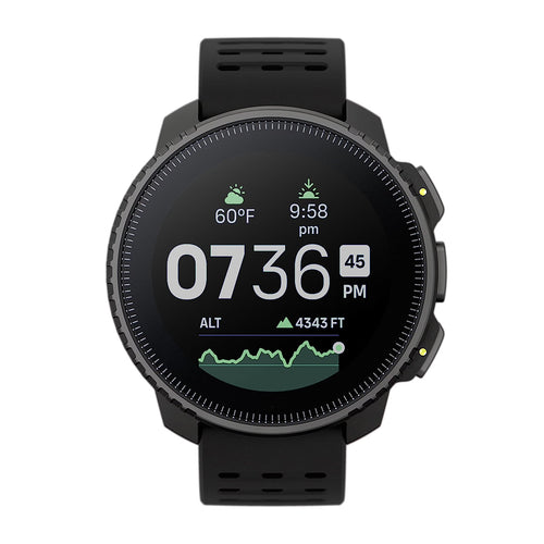Suunto Vertical Watch, All Black, One Size