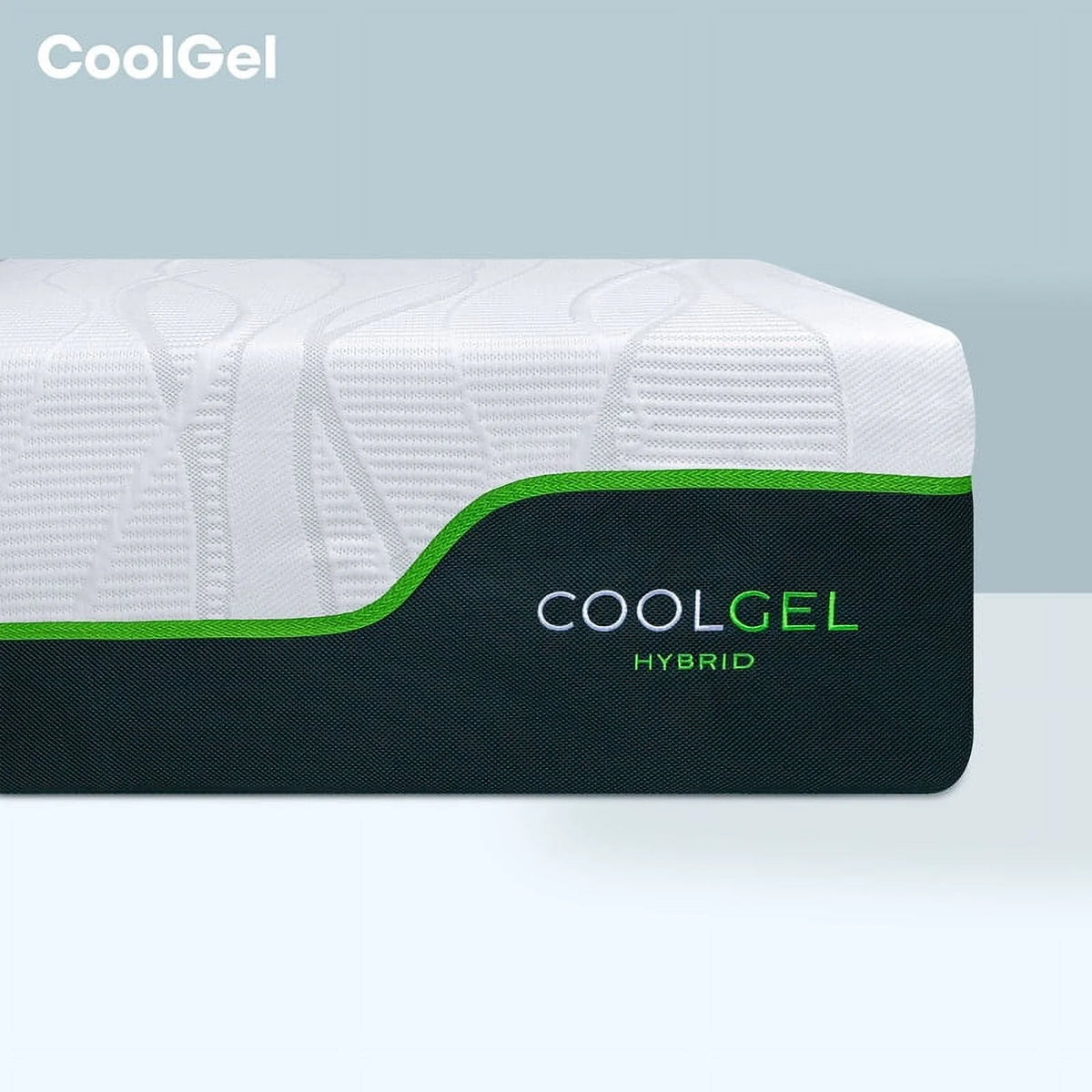 Cool Gel 14" Full Medium Tight Top Hybrid Mattress with Hypoallergenic Antimicrobial Cover