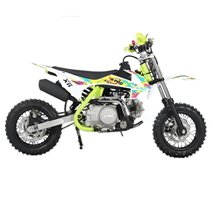 X-Pro Brand New X11 110cc Gas Pit Dirt Bike with Automatic Transmission, E-Start, 10" Wheels!