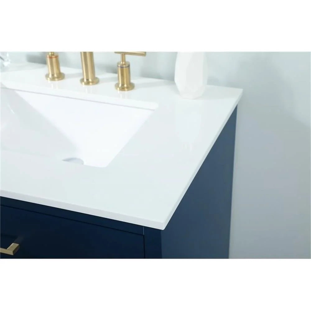 30 inch bathroom vanity in Green