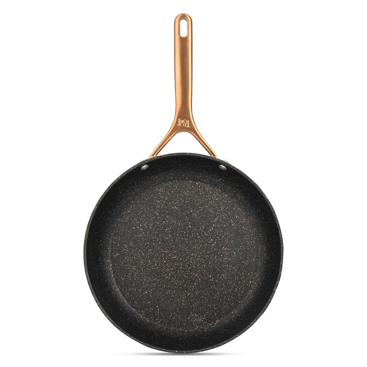 Thyme & Table Supreme 12-Piece Non-Stick Cookware Set, Pots and Pans Set- Bronze