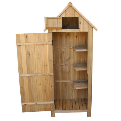 Winado 70" Wooden  lockers with Firwood Single Door Durable