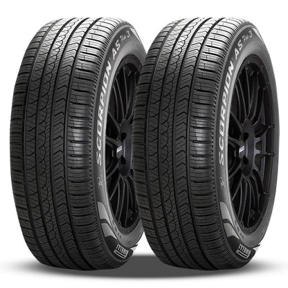 2 Pirelli Scorpion All Season Plus 3 255/55R18 109V [800AA UTQG 70K Mi Warranty] P3918500 / 255/55/18 / 2555518