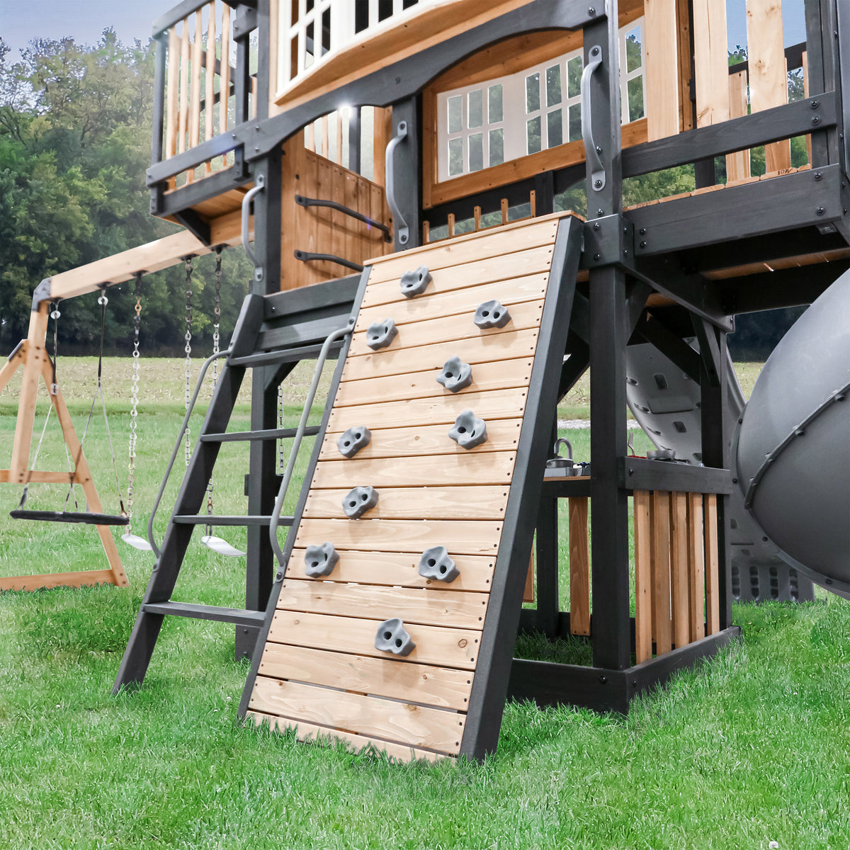 Backyard Discovery Magnolia Falls Swing Set- Do It Yourself