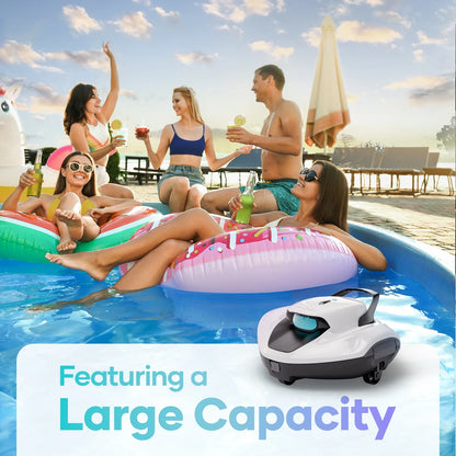 Aiper Scuba 800W Cordless Robotic Automatic Pool Cleaner for Above Ground Pools