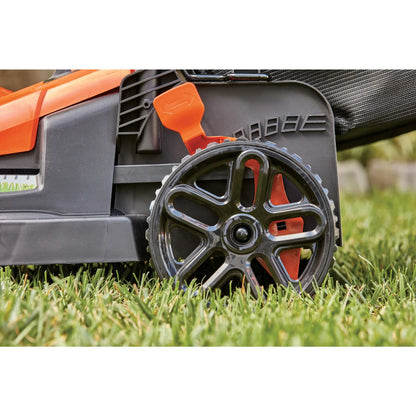 BLACK+DECKER 15�� Corded Electric Push Walk-Behind Mower, Comfort Grip Handle