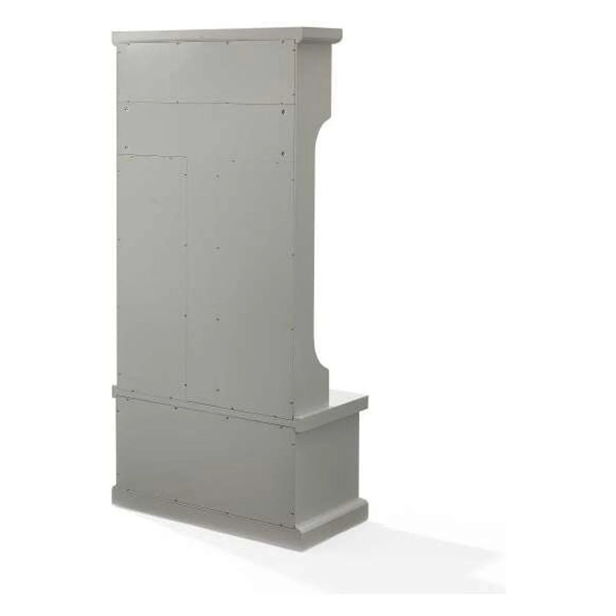 Crosley Furniture Shoreline Coastal MDF Wood Hall Tree in White