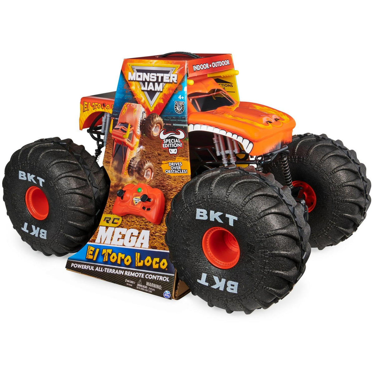 Monster Jam MEGA El Toro Loco. Remote Control Monster Truck. 1:6 Scale