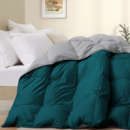 Bedding Comforter Cal King Size, Duvet Insert, Quilted Comforter with Corner Tabs, All Season Lightweight Quilt, Down Alternative Hotel Comforter Cal King Size 96X102 Baby Pink