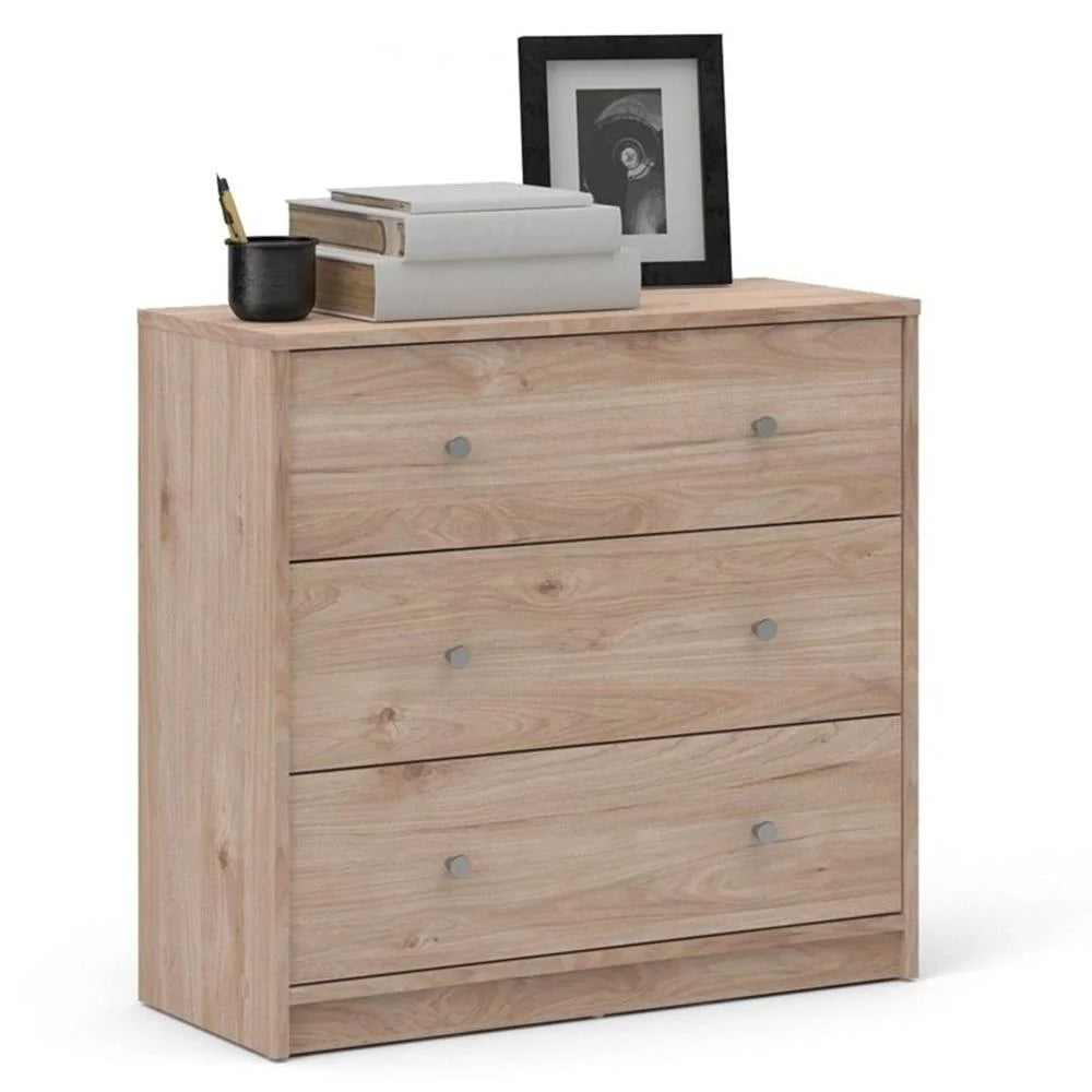 Home Square 4 Piece Bedroom Set With Dresser, Chest and 2 Nightstands in White