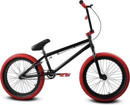 Elite BMX Bicycle 20” Freestyle Bike - Stealth Blue Purple Ideal for Ages 7 to 18 Years