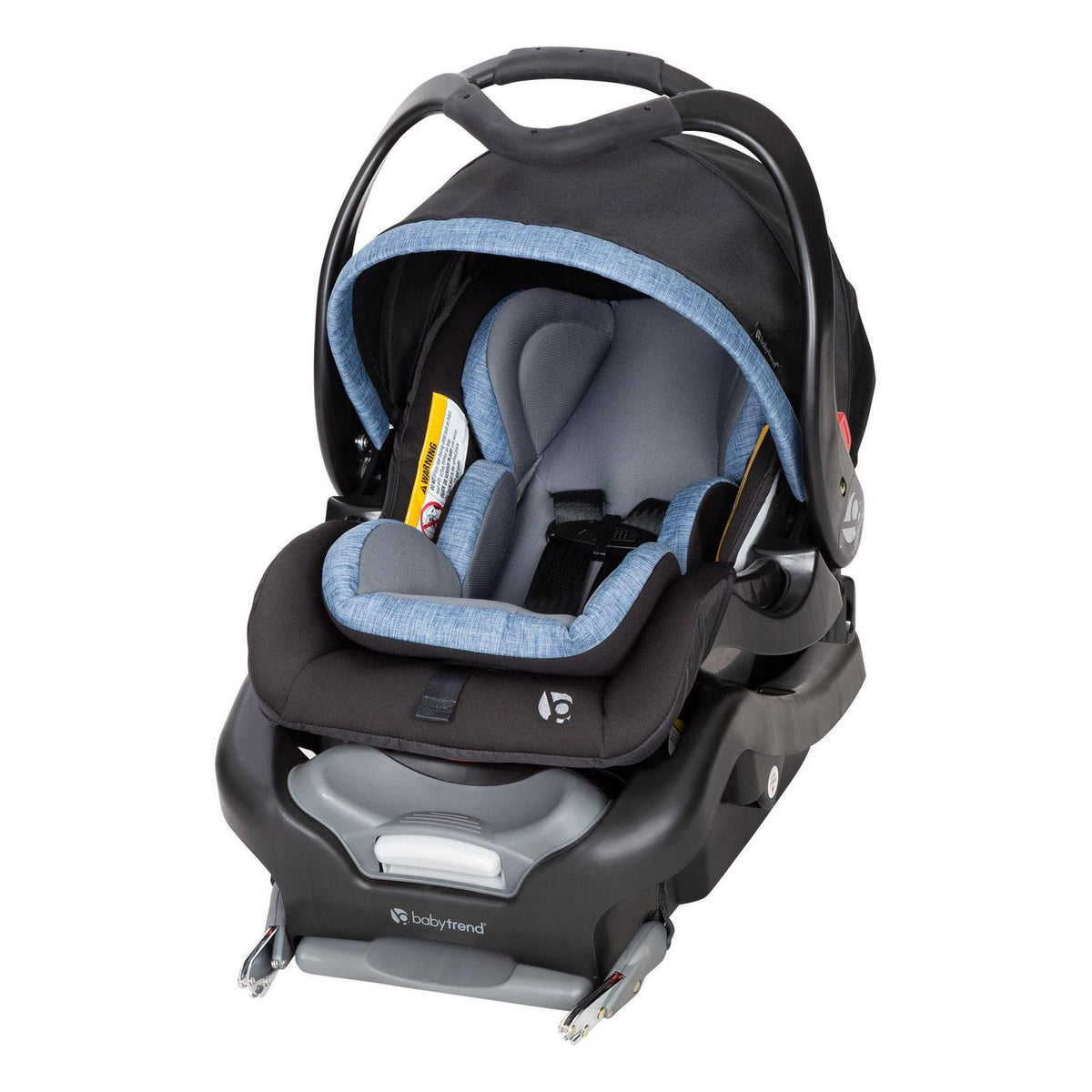 Baby Trend Secure Snap Tech™ 35.00 lbs Infant Car Seat. Blue Chambray
