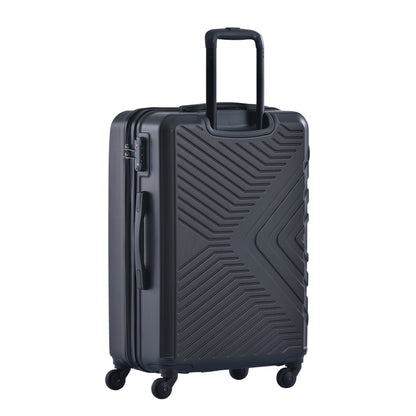 3 Piece Navy Luggage Travel Set, 20" 24" 28" Carry on Luggage with Spinner Wheels, Lightweight Hard Case Luggage Travel Suitcase Christmas Gifts for Business Trip Holiday Travel Cruise