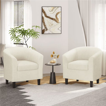 Yaheetech Faux Leather Accent Arm Chair For Living Room, Black
