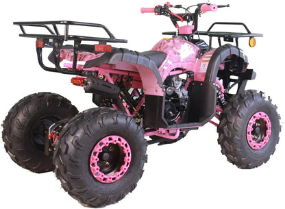 X-Pro Brand New 125cc Gas ATV, Automatic Transmission w/Reverse Remote Control Big 19"/18" Tires