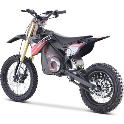 MotoTec 48v Pro Electric Dirt Bike 1800w Lithium Green
