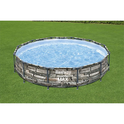 Bestway Steel Pro MAX 12' x 30" Above Ground Outdoor Swimming Pool Set