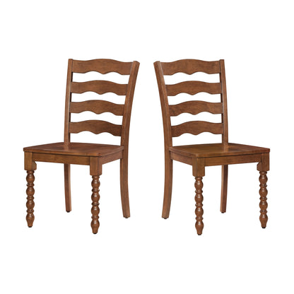 Pioneer Woman Harper Solid Wood Dining Chairs, 2 Pack, White