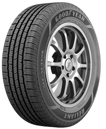 Goodyear Reliant All-Season 245/60R18 105V All-Season Tire Fits: 2011-19 Ford Explorer XLT, 2014-19 Toyota Highlander LE Plus