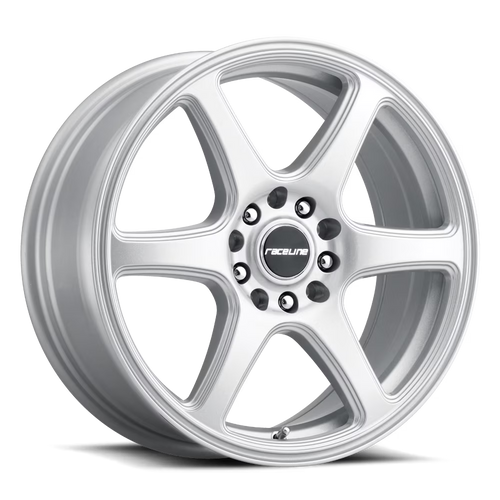 Raceline 146S-MATRIX 15" Cast Aluminum Wheel, MATRIX SILVER 15X7 4X100/4X108 +40mm