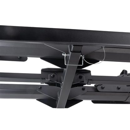 Young Electric Ebike Rack, 200lb Capacity, Alloy Steel Hitch Mount, Fits 5-Inch Fat Tire Bikes, 2-Inch Receiver