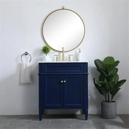 Elegant Kitchen and Bath 30 inch Single bathroom vanity in Grey