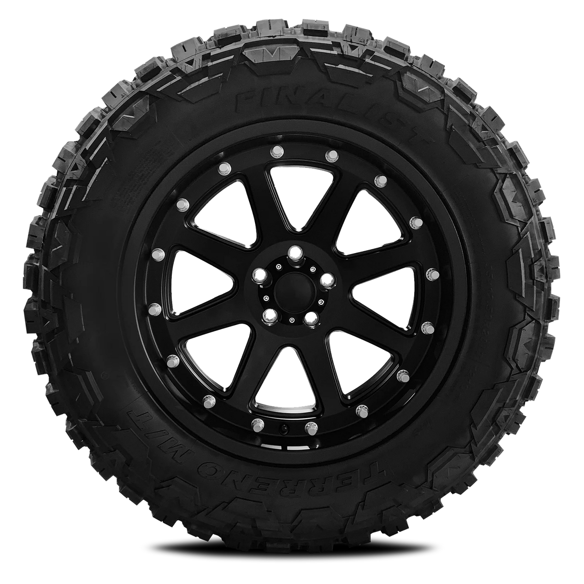 Finalist Terreno M/T 285/70 R17 All Season LT285/70R17 10 Ply 121/118Q LR E Mud Terrain Tire (No Rim)